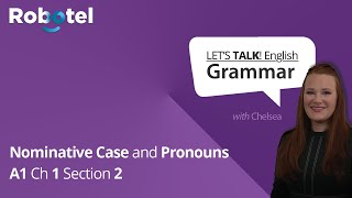 English Grammar Rules Nominative and Pronouns [upl. by Lisbeth23]