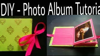 DIY  Photo Album Tutorial  How to Make Photo Album  Handmade Photo Album [upl. by Vona]