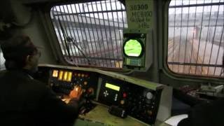 SHATABDI EXPRESS LOCO CAB RIDE FOOTPLATE  Inside WAP 7 at 130 KMPH [upl. by Bradshaw]