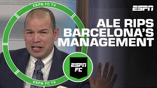 ‘GROSS MISMANAGEMENT’ 👀 Ale Moreno sounds off on Barcelona’s registration woes  ESPN FC [upl. by Horatius344]