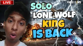 Free Fire Live 🔴 Lone Wolf King 🥴Yanva Gaming 😁 With Comeback Challenge 😂 ff freefire YanvaGaming [upl. by Rratsal]