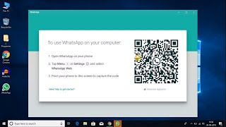 How To Install WhatsApp On Windows 10 [upl. by Ysnap]