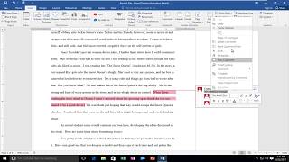 How To Add Comments And Feedback To Word Document [upl. by Bettzel264]