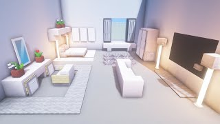 Minecraft Modern Bedroom Build Tutorial [upl. by Elimaj]