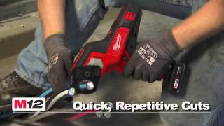 Milwaukee® M12™ 600 MCM Cable Cutter Kit [upl. by Thurston]