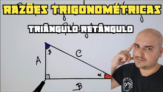 Razões Trigonométricas no Triângulo Retângulo [upl. by Rocker]