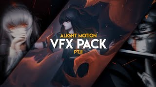 ALIGHT MOTION VFX PACK PT2  SHAKES • TRANSITIONS • CC • EFFECTS  RockZ YT [upl. by Orhtej412]