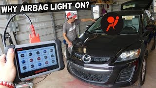 MOST COMMON REASON AIRBAG LIGHT IS ON [upl. by Maribeth940]