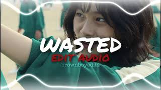 WASTED  Juice Wrld EDIT AUDIO [upl. by Desberg]