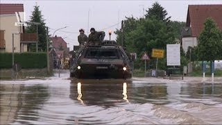 Einsatz im Hochwasser [upl. by Ahsasal]