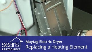 How to Replace a Maytag Electric Dryer Heating Element [upl. by Belanger]