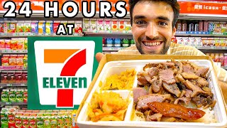 LIVING on 7ELEVEN FOODS in TAIWAN for 24 HOURS [upl. by Cicily]