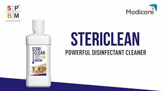 Stericlean Powerful Disinfectant Cleaner [upl. by Ylremik]