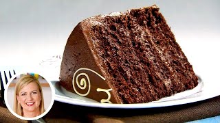 Professional Baker Teaches You How To Make CHOCOLATE CAKE [upl. by Libbi]