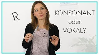 R  Aussprache als Konsonant oder als Vokal [upl. by Assiral]