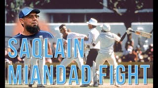 The Real Story behind Javed Miandad amp Saqlain Mushtaqs Fight [upl. by Rebme348]