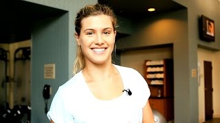 Genie Bouchards GoTo Exercises  USANA [upl. by Rubel]