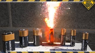 4 Experiments with Batteries We Explores Battery Explosion Battery Blast amp More In This Experiment [upl. by Sanders]