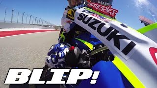 What Its Like To Be A Passenger On A 200 MPH Racing Motorcycle  BLIP [upl. by Ratcliff547]