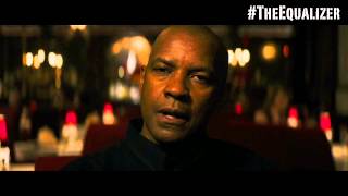 THE EQUALIZER El Protector  Hacer una excepción  Clip Oficial en ESPAÑOL  Sony Pictures España [upl. by Eirdua]