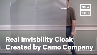 Real ‘Invisibility Cloak’ Can Conceal People And Buildings  NowThis [upl. by Eltsyek]