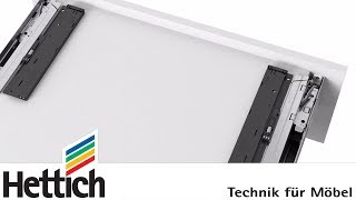 Push to open Silent for InnoTech and InnoTech Atira drawer systems [upl. by Llertak]