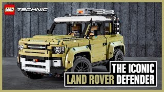 New Land Rover DEFENDER 42110 – LEGO Technic – Above and Beyond [upl. by Aloisia]