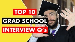 Top 10 Grad School Interview Questions amp Answers  Best Graduate School Interview [upl. by Merriam]