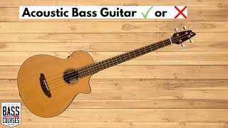 Acoustic Bass Guitar What Does It Sound Like amp When Would You Use One [upl. by Oigaib]