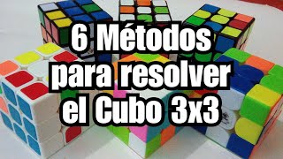 6 Métodos para armar el cubo de Rubik LEER DESCRIPCIÓN [upl. by Netsirt699]