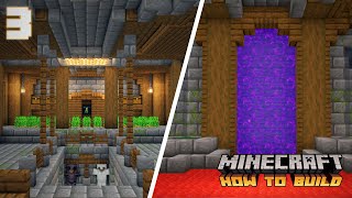 Minecraft How to Build an Ultimate Underground Base Part 3 of 3 [upl. by Mattie]