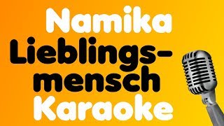 Namika • Lieblingsmensch • Karaoke [upl. by Adanar]