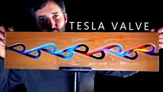 Tesla Valve Explained With Fire [upl. by Woodhead]