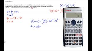 Distribuição Binomial [upl. by Yddet]