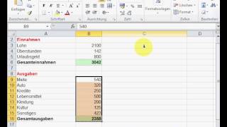 04 Excel Formeln eingeben  Easy4Meinfo [upl. by Annuahs]