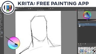 A few TIPS to get you started with KRITA Best Painting Program [upl. by Bradshaw]