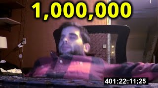 Guy Counts To 1 Million In One Take  World Record [upl. by Nylirahs249]