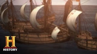 Columbus Day Christopher Columbus Sets Sail  History [upl. by Nehemiah]