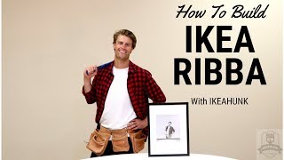 How to Assemble IKEA RIBBA Picture Frame [upl. by Charita]