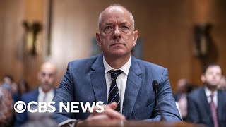 UnitedHealth CEO Andrew Witty testifies about cyberattack  CBS News [upl. by Chantal453]