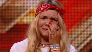 Louisa Johnson  quotWhos Loving Youquot Audition  The X Factor UK 2015 [upl. by Melia]