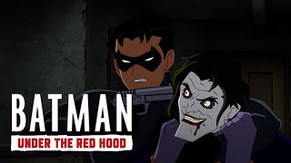 Jason Todd captura y trata de asesinar a El Joker  Batman Under the Red Hood [upl. by Ardy]