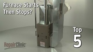 Furnace Starts Then Stops — Furnace Troubleshooting [upl. by Allenotna]