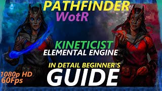 Pathfinder WotR  Elemental Engine Kineticist Starting Build  Beginners Guide 2021 1080p HD [upl. by Wylie]