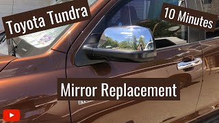 Replace Toyota Tundra Mirror 4K [upl. by Nosimaj]