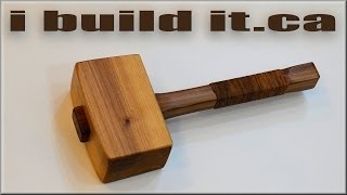 How To Make A Wooden Mallet [upl. by Yderf930]