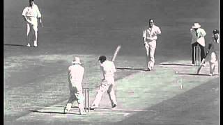 Norm ONeill and Neil Harvey batting  4th Test 1962 Ashes [upl. by Audra]