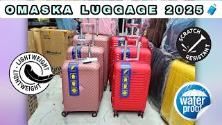 ফাইবারের শক্তিশালি OMASKA লাগেজ  Best Luggage Review 2025 [upl. by Aicileb]