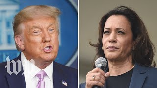 What Trump has said about Kamala Harris [upl. by Silbahc]