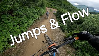 Panoramic Jumps amp Flow  Chatel Bike Park [upl. by Dobb]